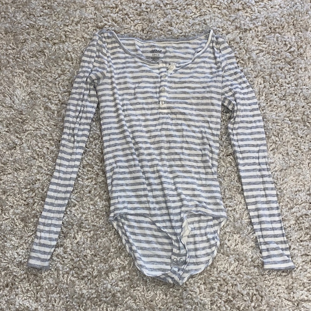 Aerie Striped Bodysuit